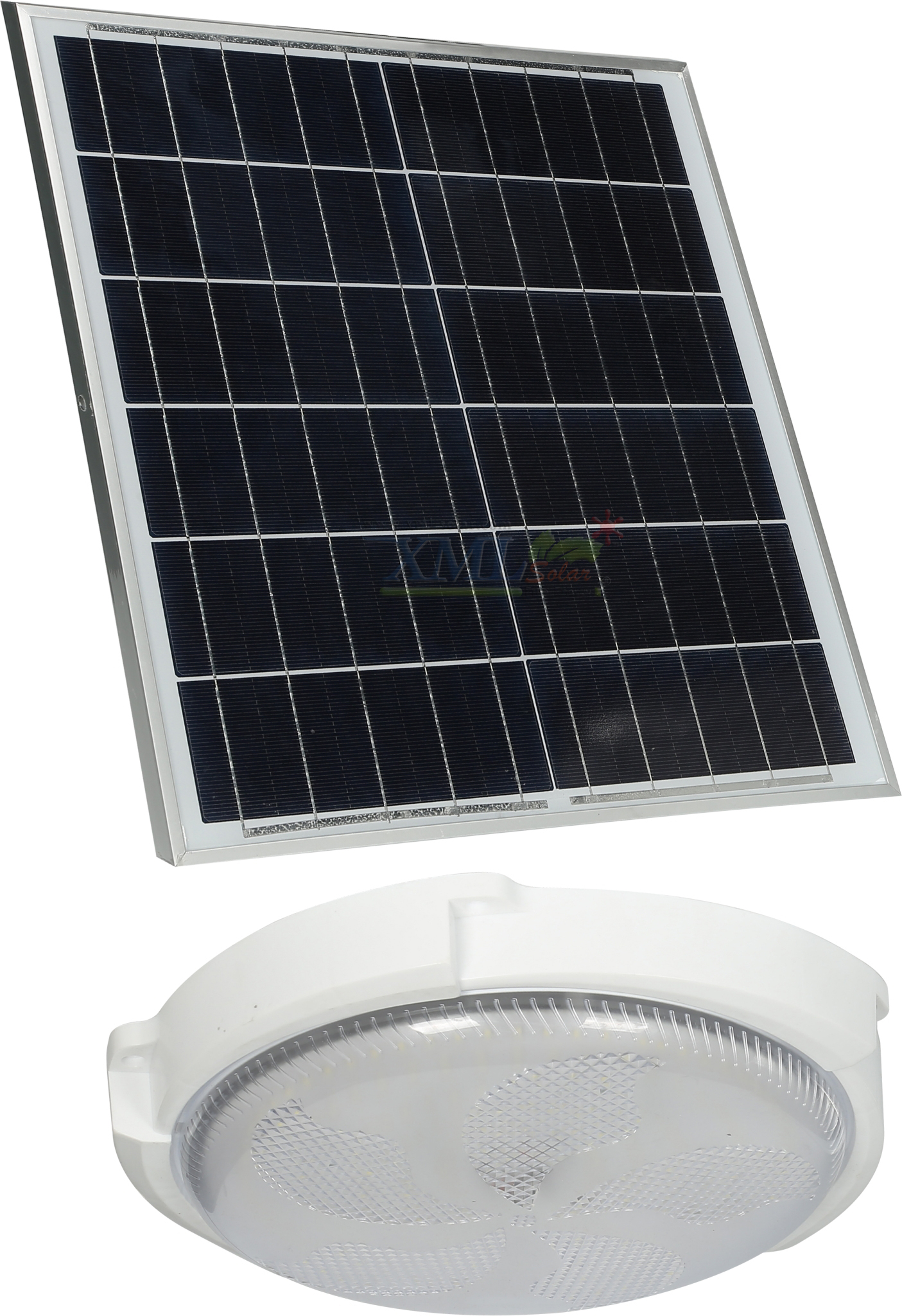 โคมไฟซาลาเปาโซล่าเซลล์ ติดเพดาน-ผนัง รุ่น 200W. (แสงขาว)