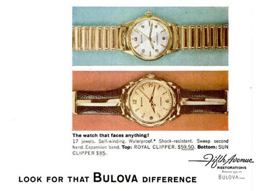 นาฬิกาเก่า BULOVA ออโตเมติก