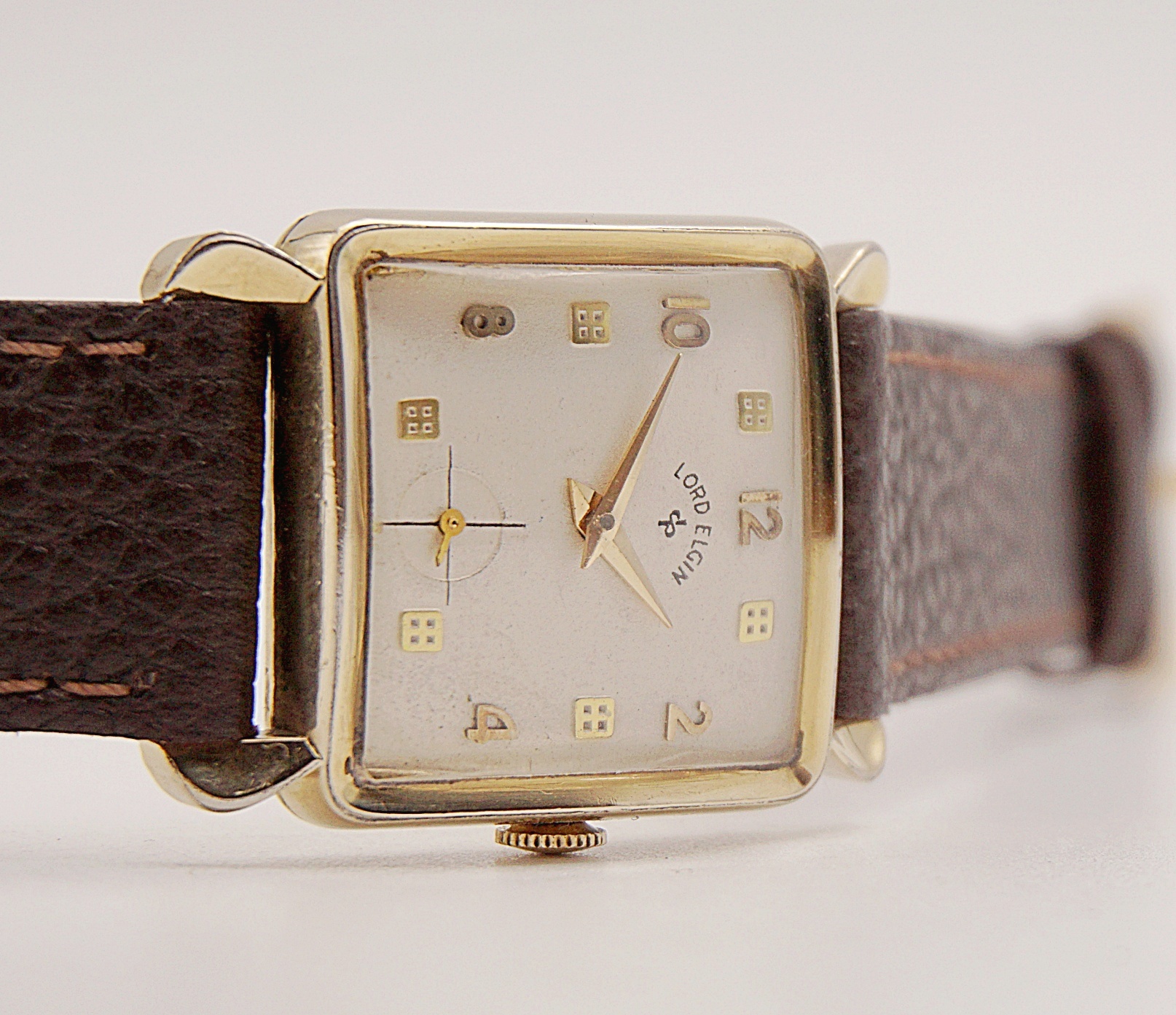 นาฬิกาเก่า LORD ELGIN ไขลานสองเข็มครึ่ง