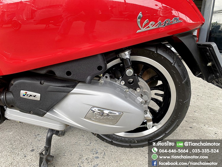 ★ฟรีดาวน์★VESPA SPRINT 125 I GET ABS ปี67 สีแดงสด ไมล์วิ่งน้อย เครื่องแน่นๆ ชุดสีสวยเวอร์ เครื่องดี ศูนย์ดี ราคา 77,500