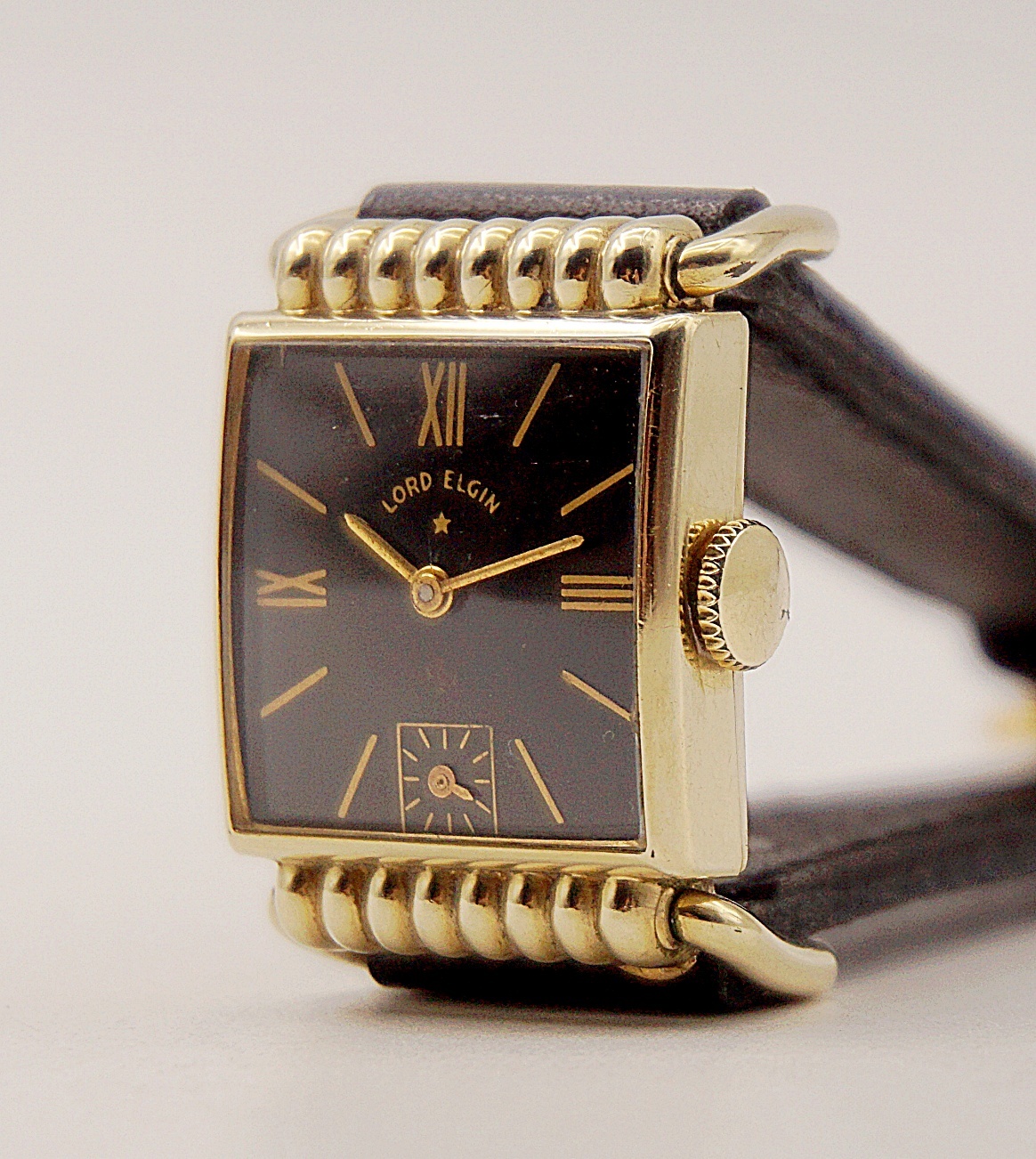 นาฬิกาเก่า LORD ELGIN ไขลานสองเข็มครึ่ง