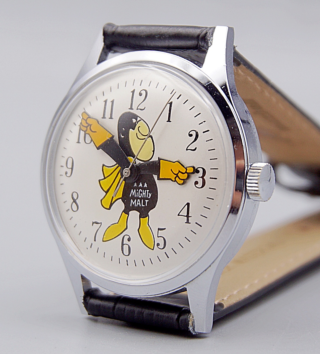 นาฬิกาเก่า MIGHTY MALT BY HELBROS ไขลาน