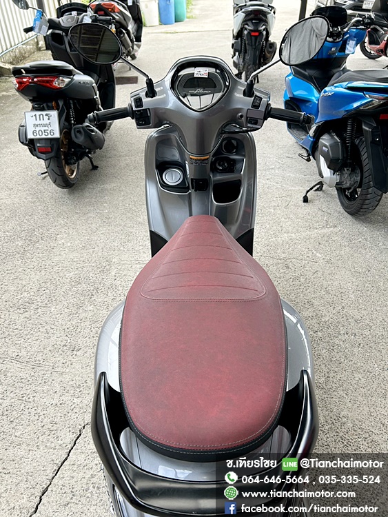 GRAND FILANO ปี67 ABS กุญแจรีโมท เครื่องเดิมแน่น ชุดสีสวยเป๊ะ หรูหรา ศูนย์ดี ประหยัด เครื่องดีเยี่ยม ราคา 59,900