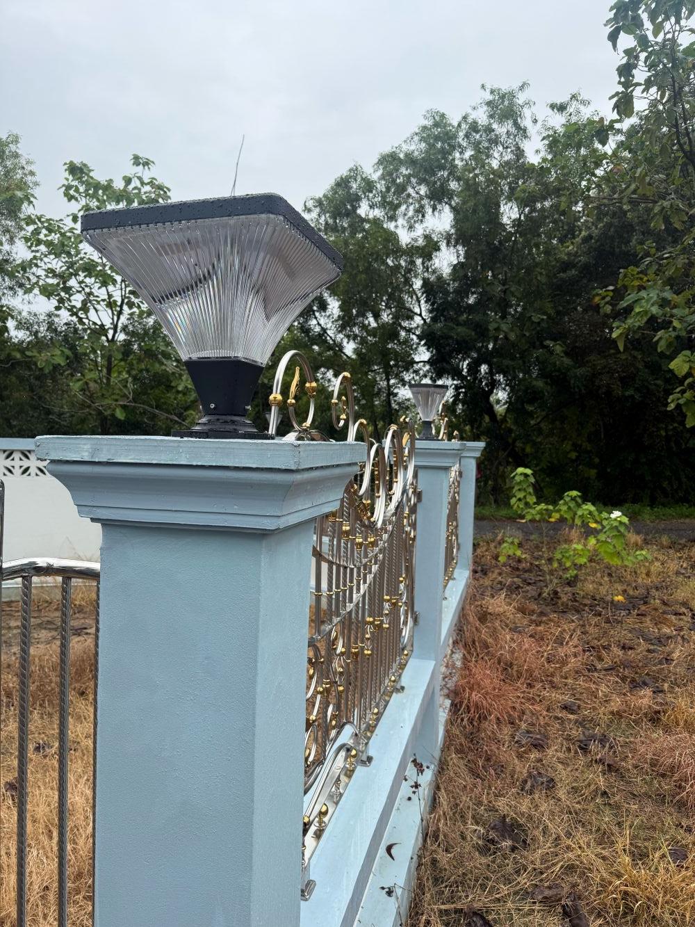 โคมไฟหัวเสาโซล่าเซลล์ รุ่น TT-522