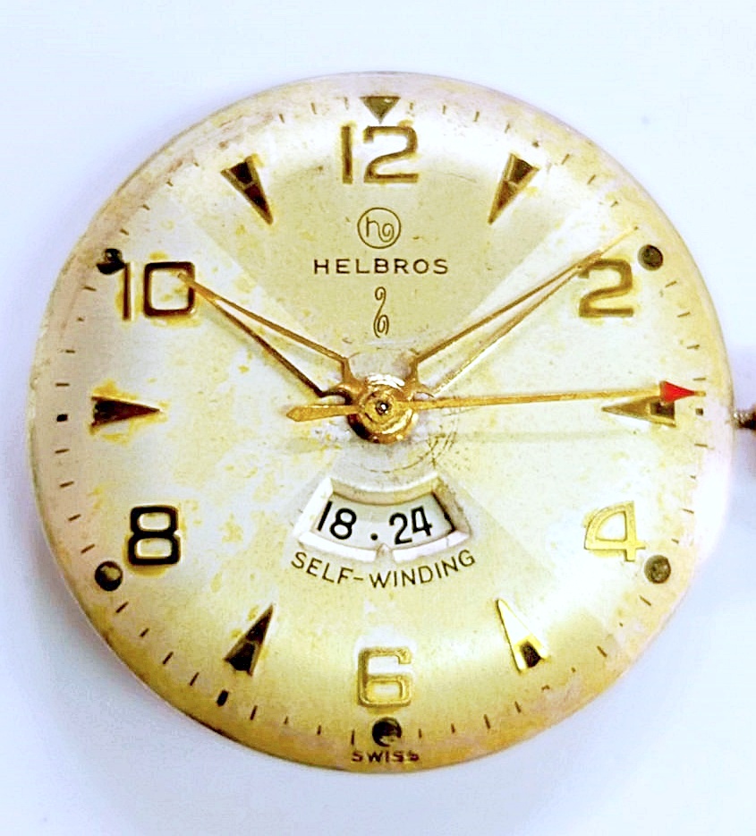 นาฬิกาเก่า HELBROS ออโตเมติก