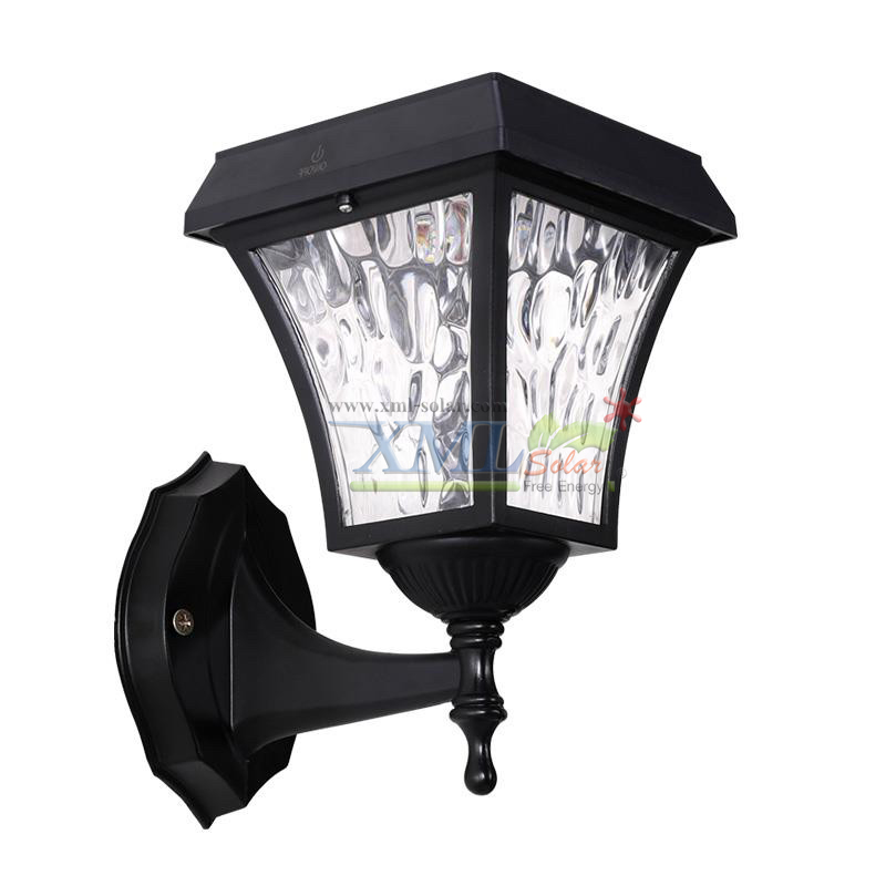 โคมไฟกิ่งโซล่าเซลล์ รุ่นใหม่ ทรงสี่เหลี่ยม ระบบสัมผัส (เเสง : เหลืองวอมไวท์)