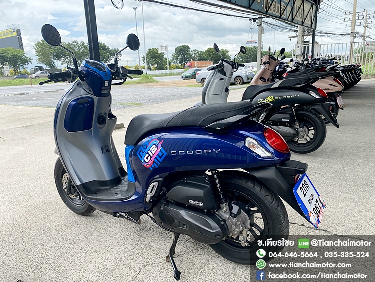 ★ดาวน์ 2,000★SCOOPY-I CLUB12 ปี67 สีน้ำเงินสดใส กุญแจรีโมท วิ่งน้อย เครื่องเดิมๆ ชุดสีสวยรอบคัน เครื่องดี ศูนย์ดี ราคา 46,500