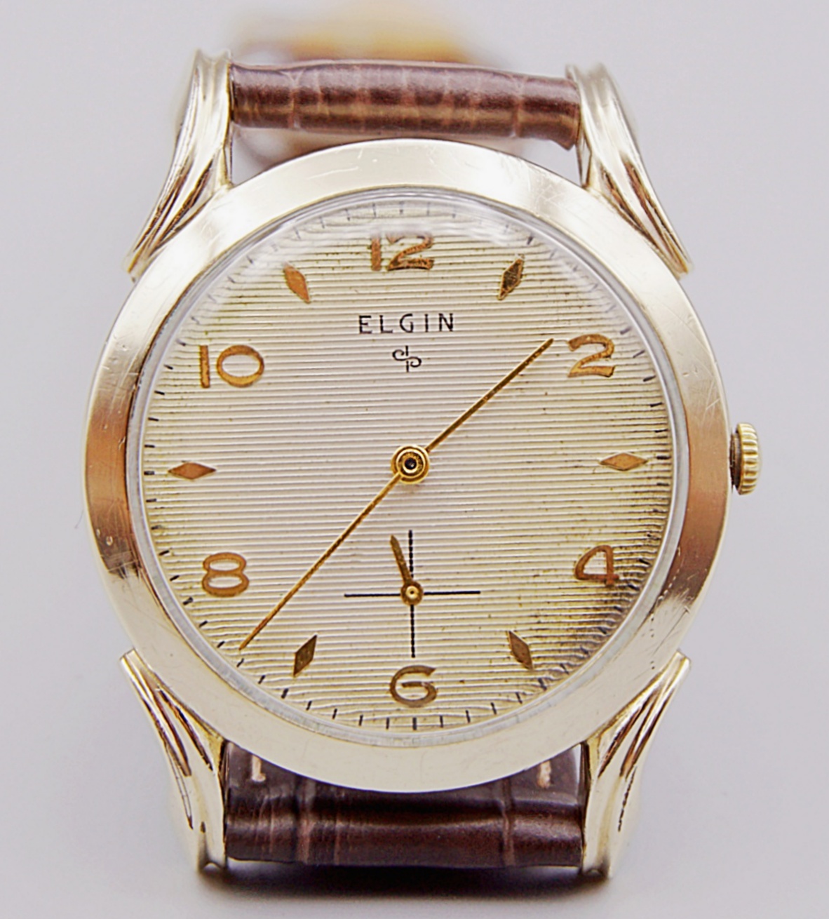 นาฬิกาเก่า ELGIN ไขลานสองเข็มครึ่ง