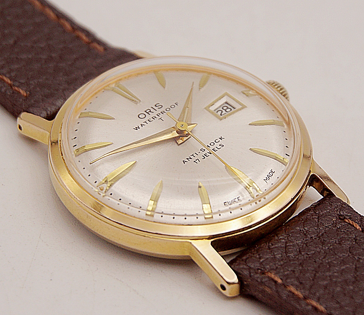 นาฬิกาเก่า ORIS ไขลาน