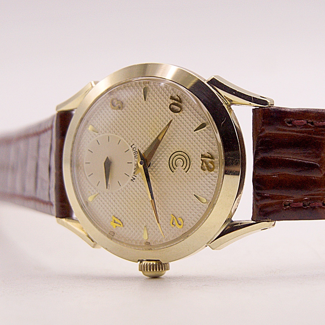 นาฬิกาเก่า LORD ELGIN ไขลานสองเข็มครึ่ง