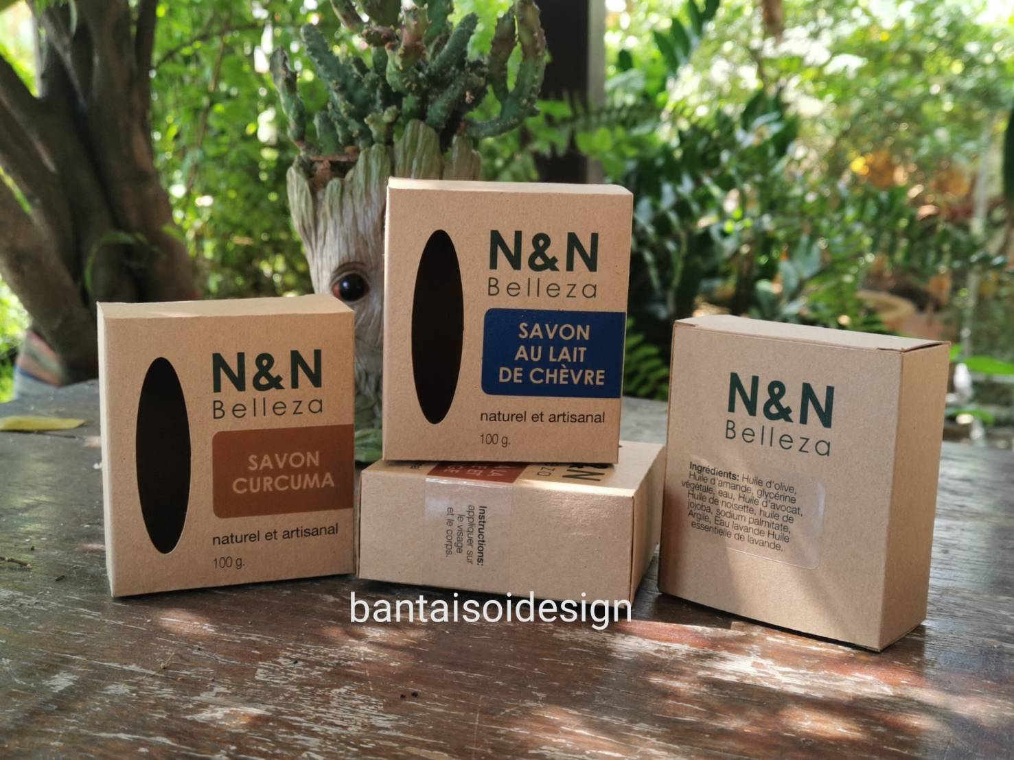 กล่องสบู่กระดาษคร๊าฟท์น้ำตาล