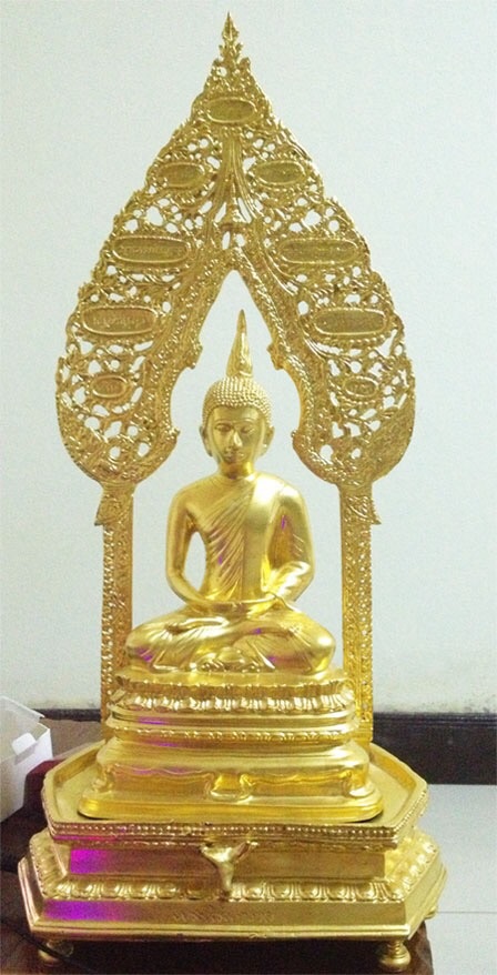 พระบูชาพระนิรนตราย ขนาด5นิ้ววัดบวร รหัส1472