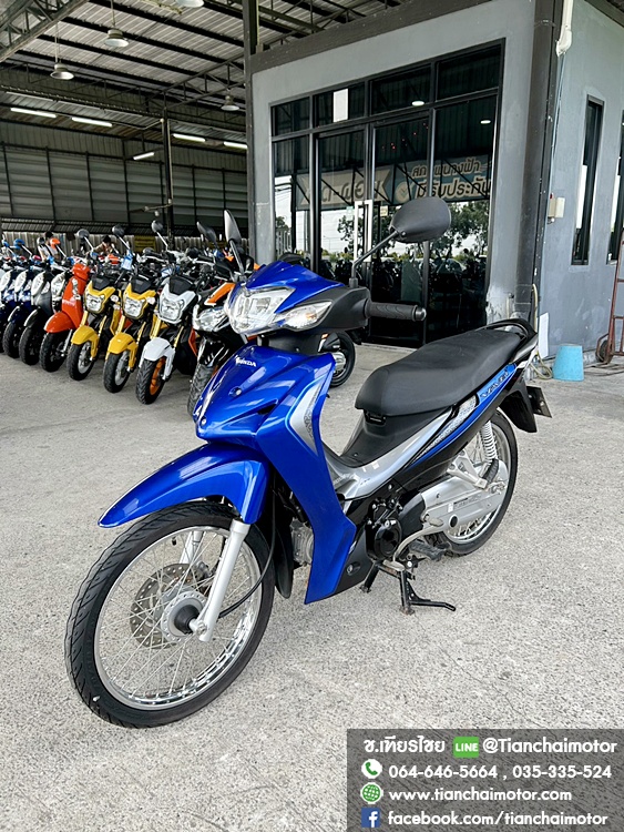 WAVE110I ปี66 สีน้ำเงิน ชุดสีสวยรอบคัน เครื่องเดิมๆ ศูนย์ดี เครื่องแน่น ขับขี่นิ่มๆ ประหยัด ใช้งานทนทาน ราคา 38,900