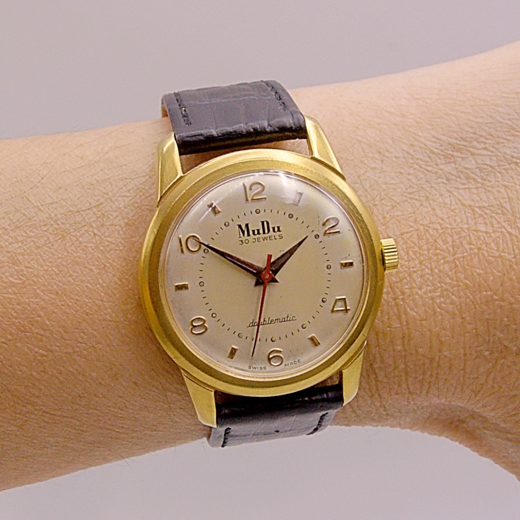 นาฬิกาเก่า MUDU ออโตเมติก