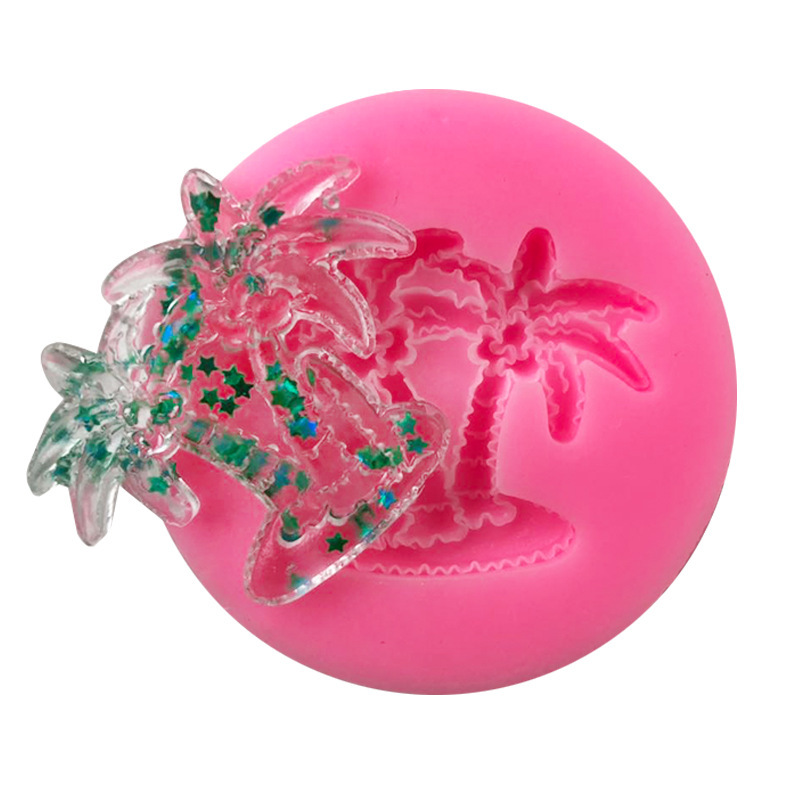 โมล(Mold) แม่พิมพ์ซิลิโคน แม่พิมพ์วุ้น แม่พิมพ์ขนม แม่พิมพ์สบู่ รูปต้นมะพร้าว