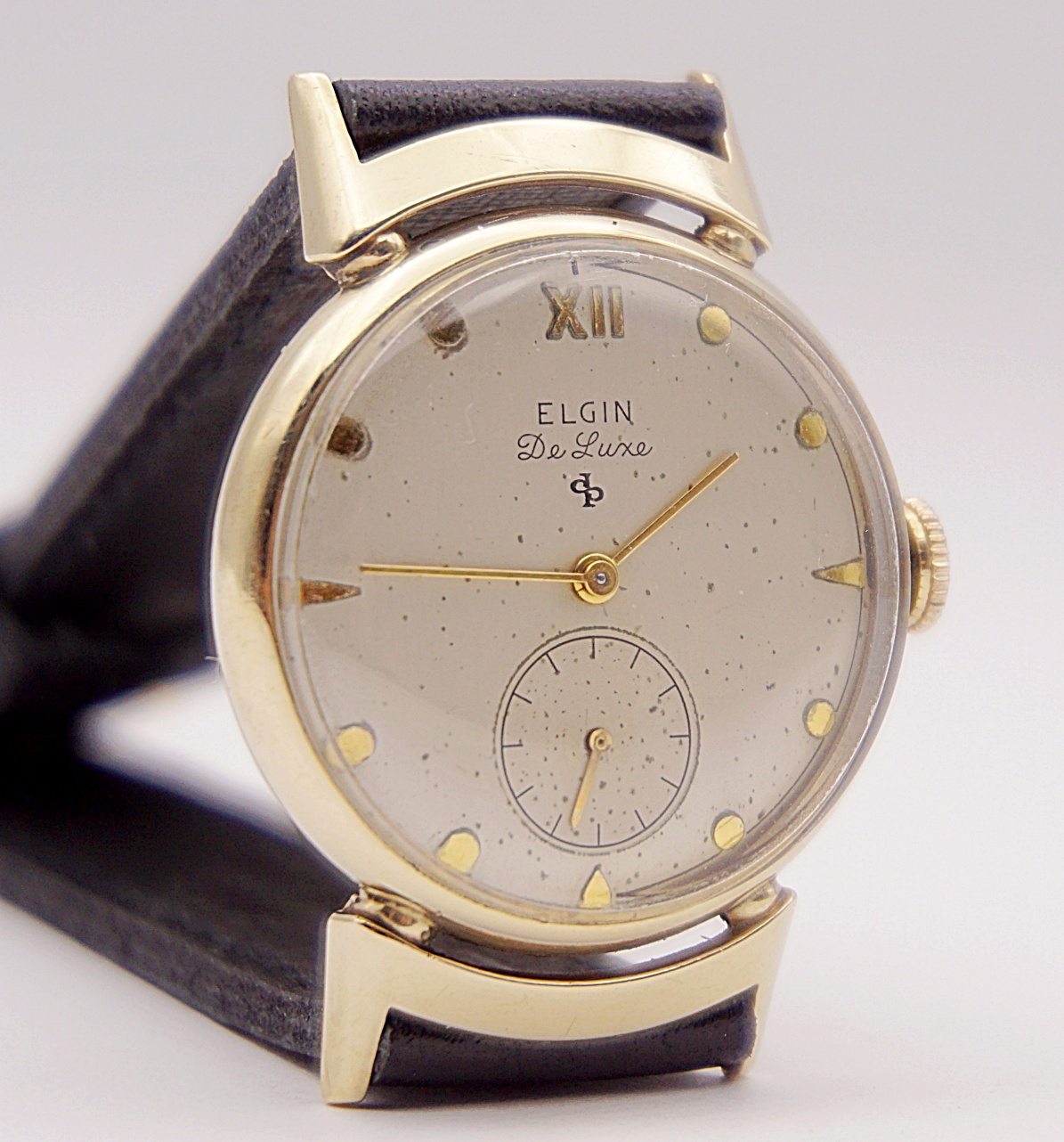 นาฬิกาเก่า ELGIN ไขลานสองเข็มครึ่ง