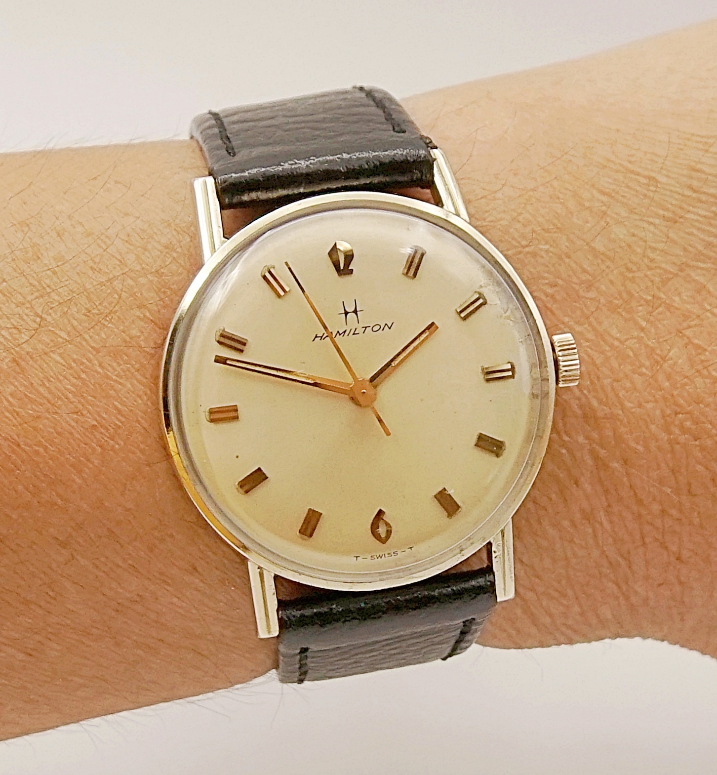 นาฬิกาเก่า HAMILTON ไขลาน