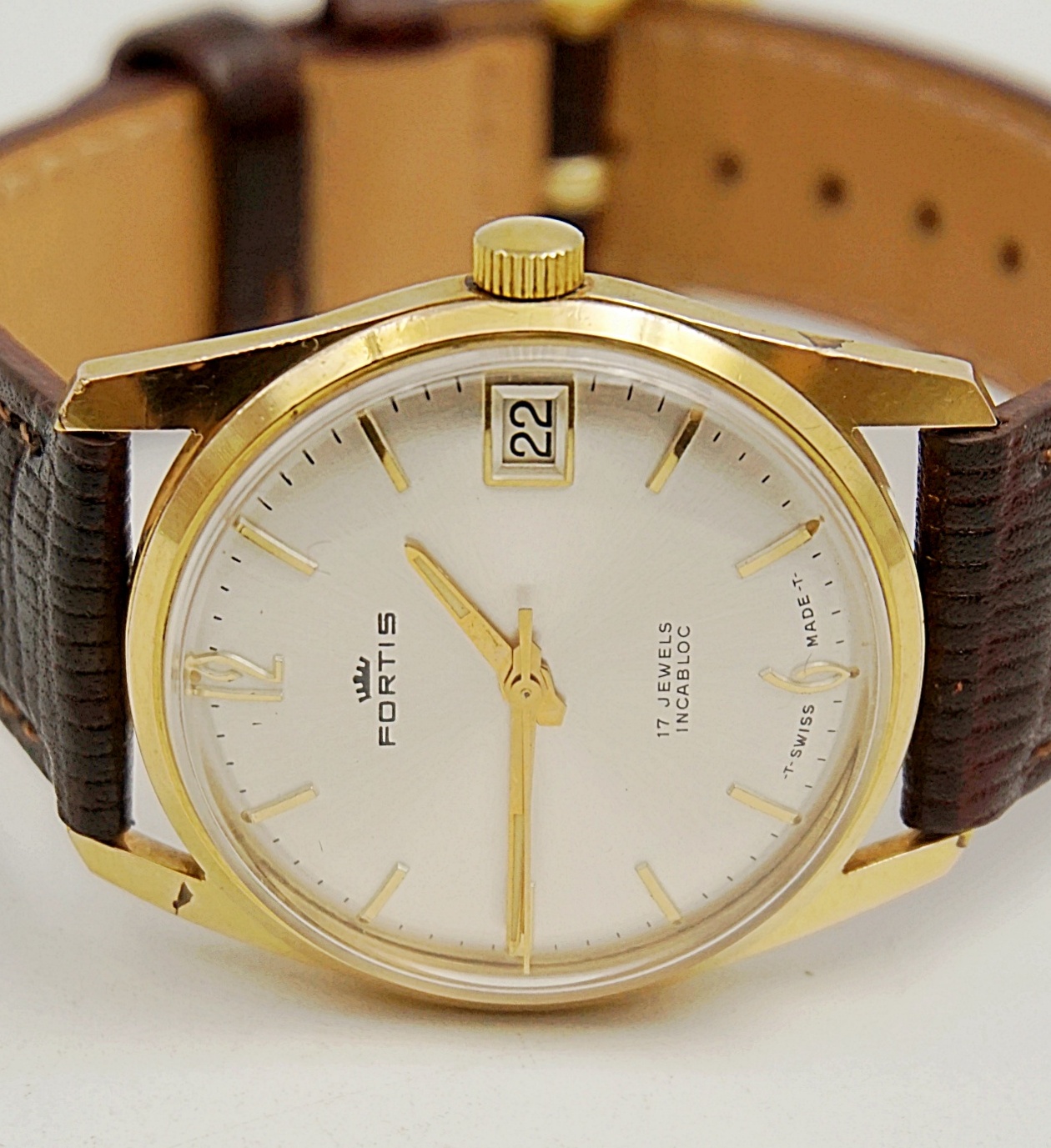 นาฬิกาเก่า FORTIS ไขลาน