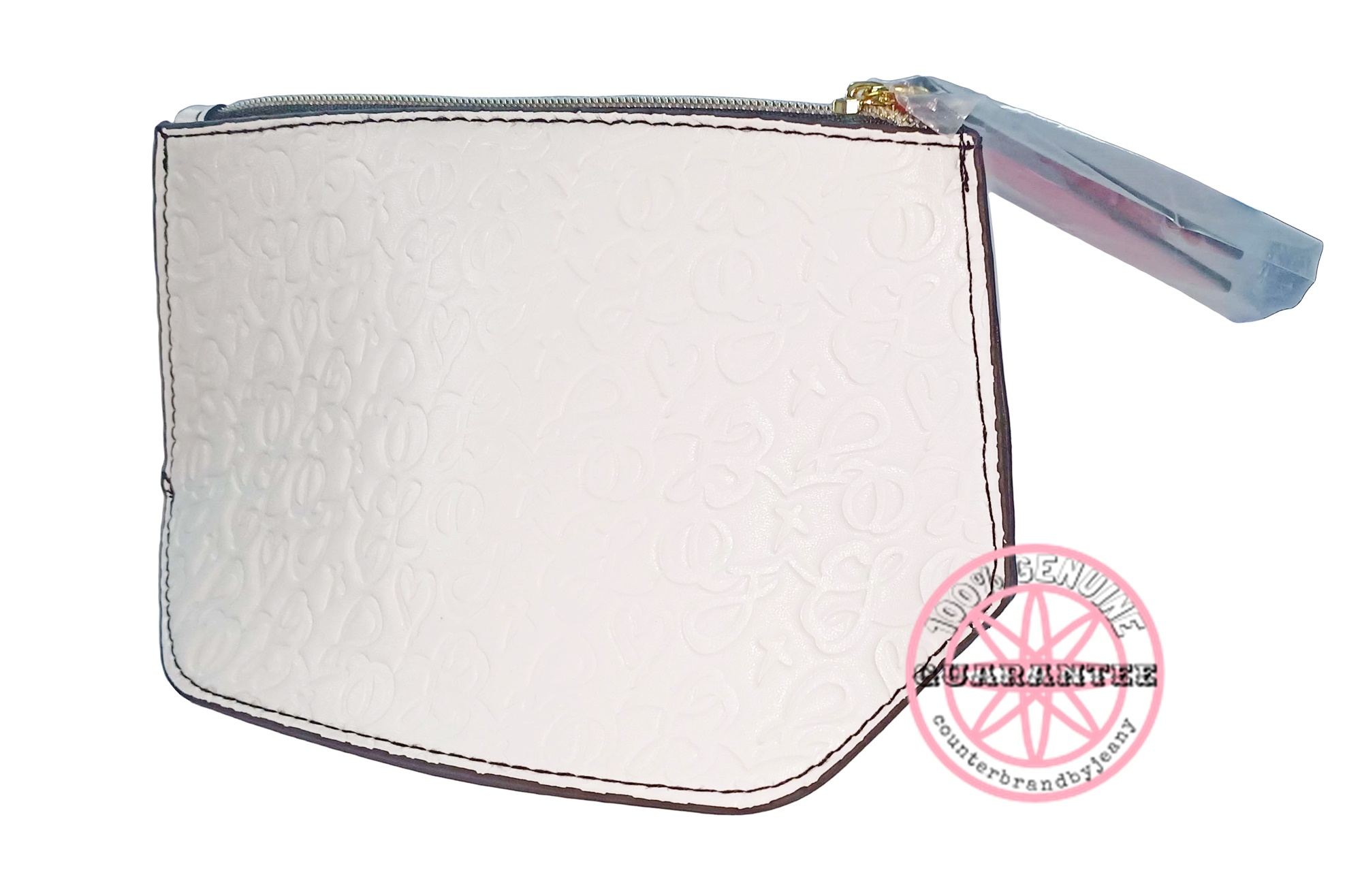 ESTEE LAUDER White Embossing Clutch (พร้อมส่ง)