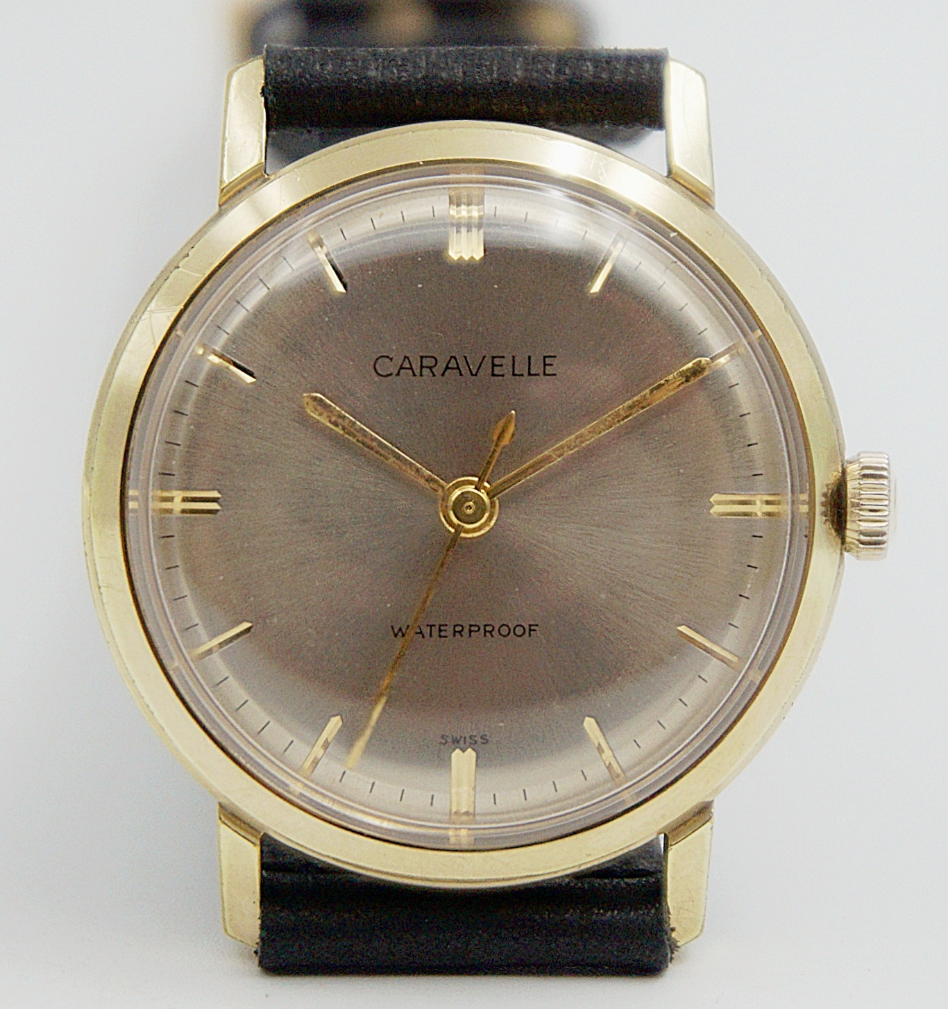 นาฬิกาเก่า CARAVELLE ไขลาน