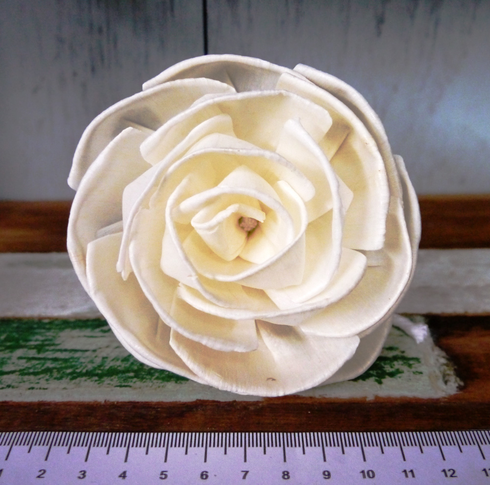 ดอกไม้ดูดน้ำหอมติดเชือกคละแบบ 5-9cm Dia. รวม 10 ดอก #2