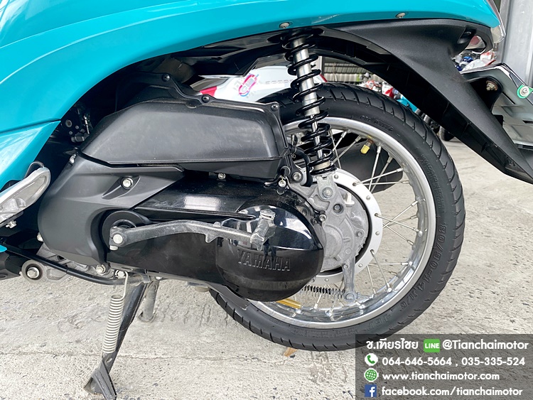 ★ดาวน์4,500★FINO ปี 66 สีเขียวมิ้น วิ่งน้อย เครื่องเดิมแน่น ใช้งานทนทาน ขับขี่คล่องตัว ชุดสีสวย เครื่องดี ศูนย์ดี ราคา 38,900