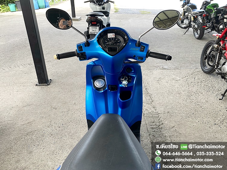 ★ดาวน์3,500★GRAND FILANO ปี 66 สีน้ำเงิน เครื่องเดิมแน่น ขับขี่นิ่มๆ ยูบ็อกใหญ่ ชุดสีสวยเป๊ะ เครื่องดี ศูนย์ดี ราคา 49,900