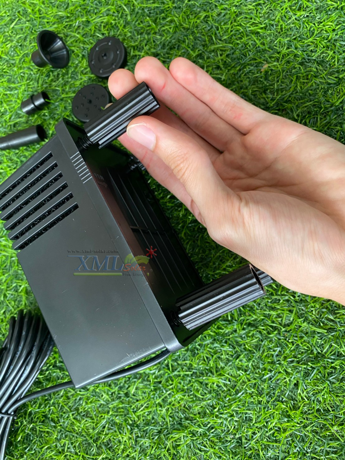 น้ำพุพลังเเสงอาทิตย์ (รุ่น เเผงเเยก) -ไซส์เล็ก (ขนาดแผงโซล่าเซลล์)