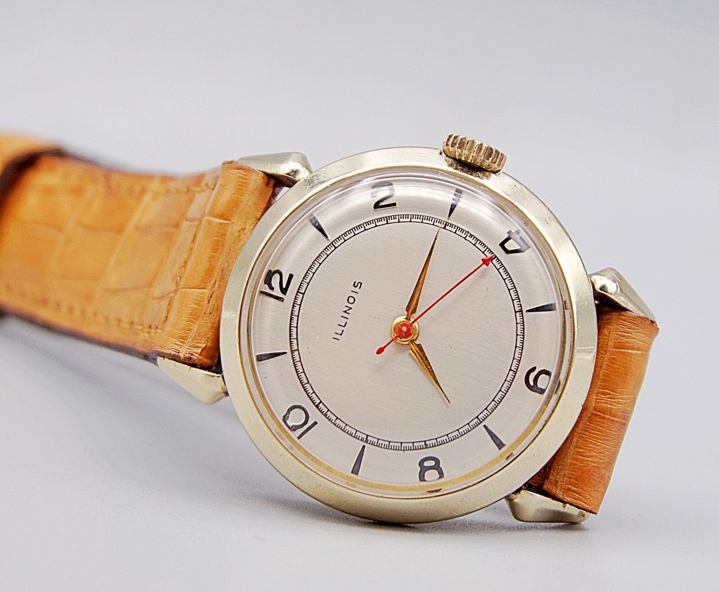 นาฬิกาเก่า ILLINOIS ออโตเมติก