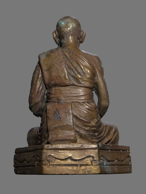 พระบูชา ครูบาอินทร์คำ วัดพระพุทธเจดีย์ 9 ยอด หน้าตัก 1.5 นิ้ว