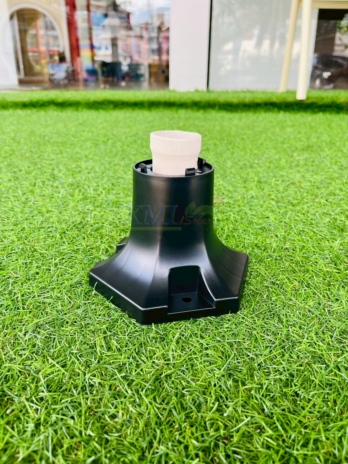 โคมไฟหัวเสาโซล่าเซลล์ รุ่น JD-X29 (เปิดได้ 3 แสง)