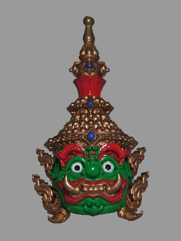 เศียรกุเวรน้อยอริยทรัพย์ หลวงพ่อพัฒน์ ปี2565 เลขโค๊ต 22 (โชว์)