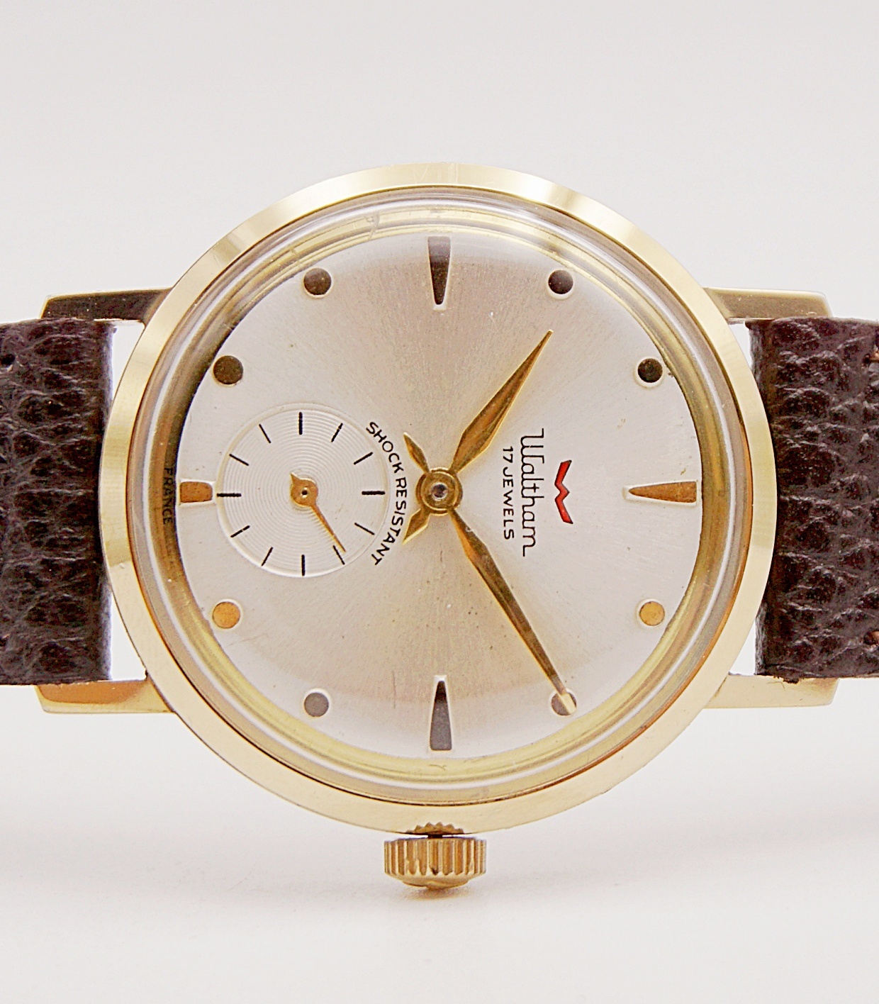 นาฬิกาเก่า WALTHAM ไขลานสองเข็มครึ่ง