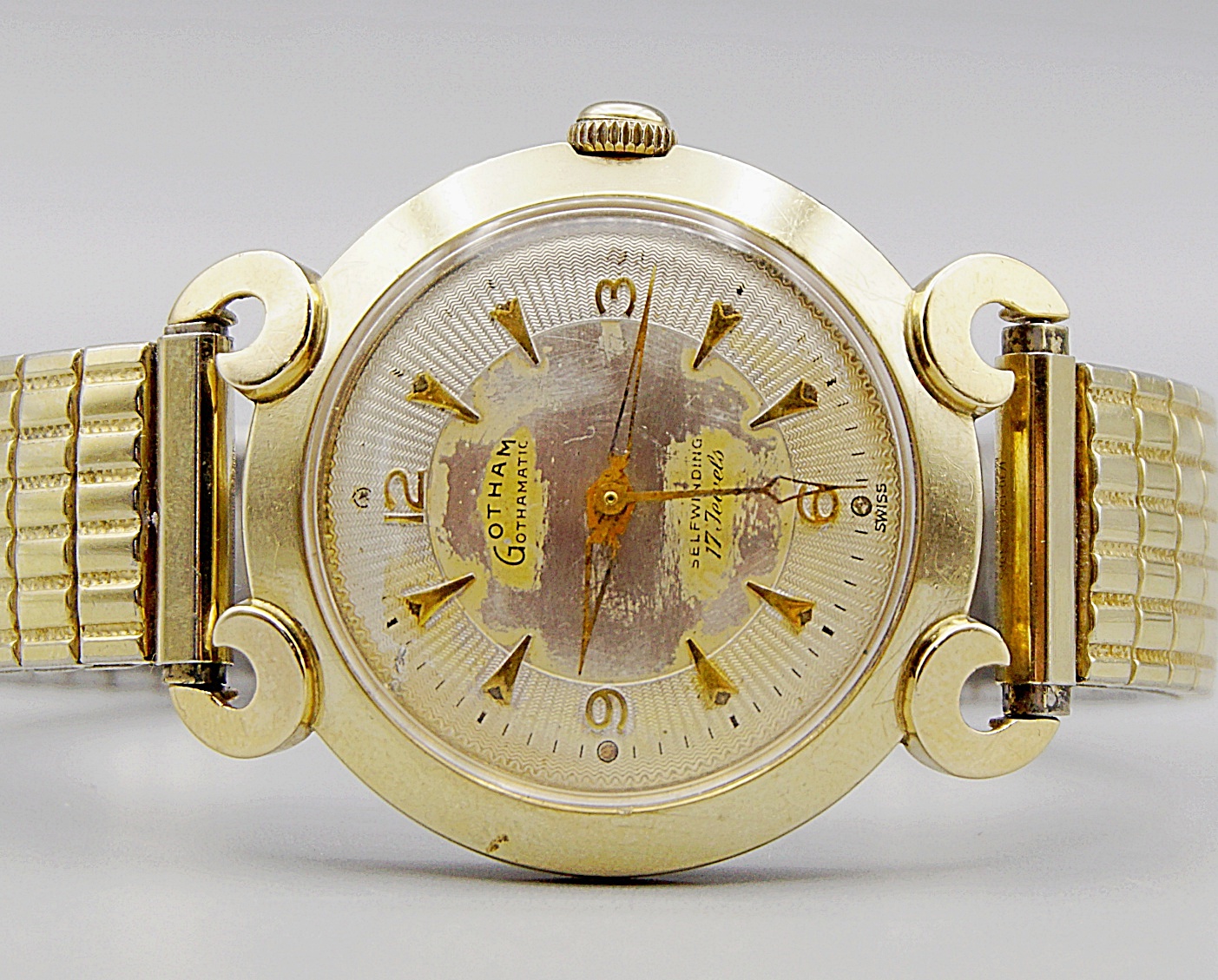 นาฬิกาเก่า GOTHAM ออโตเมติก