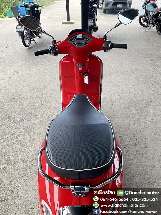 ★ฟรีดาวน์★VESPA SPRINT 125 I GET ABS ปี67 สีแดงสด ไมล์วิ่งน้อย เครื่องแน่นๆ ชุดสีสวยเวอร์ เครื่องดี ศูนย์ดี ราคา 77,500