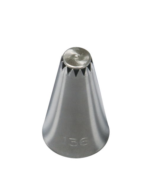 หัวบีบเกาหลี หัวบีบครีม หัวบีบเค้ก เบอร์ 136 (นำเข้าเกาหลี) Specialty Tubes