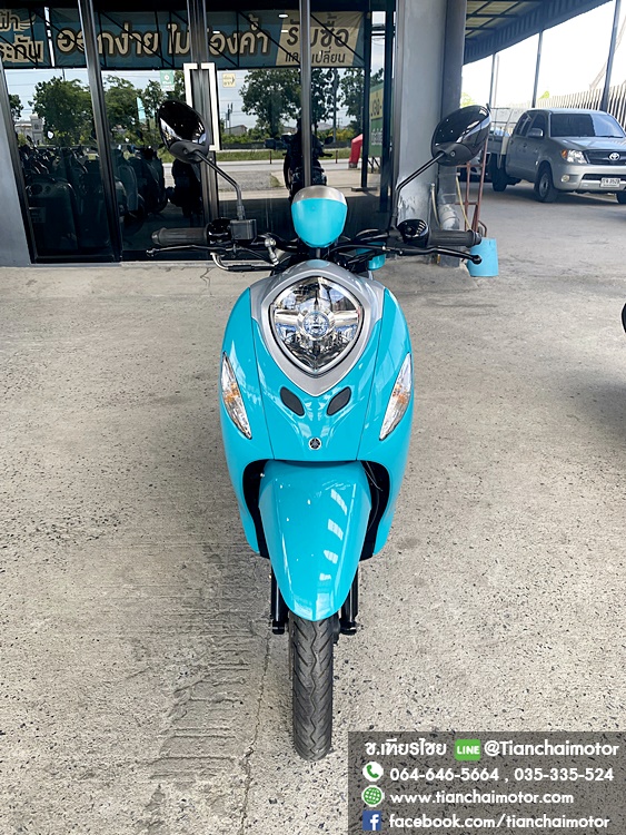 ★ดาวน์7,500★FINO ปี65 สีเขียวมิ้น ชุดสีสวยเป๊ะ วิ่งเพียง 4000 กิโล เหมือนรถใหม่มาก เครื่องเดิมแน่น ประหยัดน้ำมัน ราคา 41,900