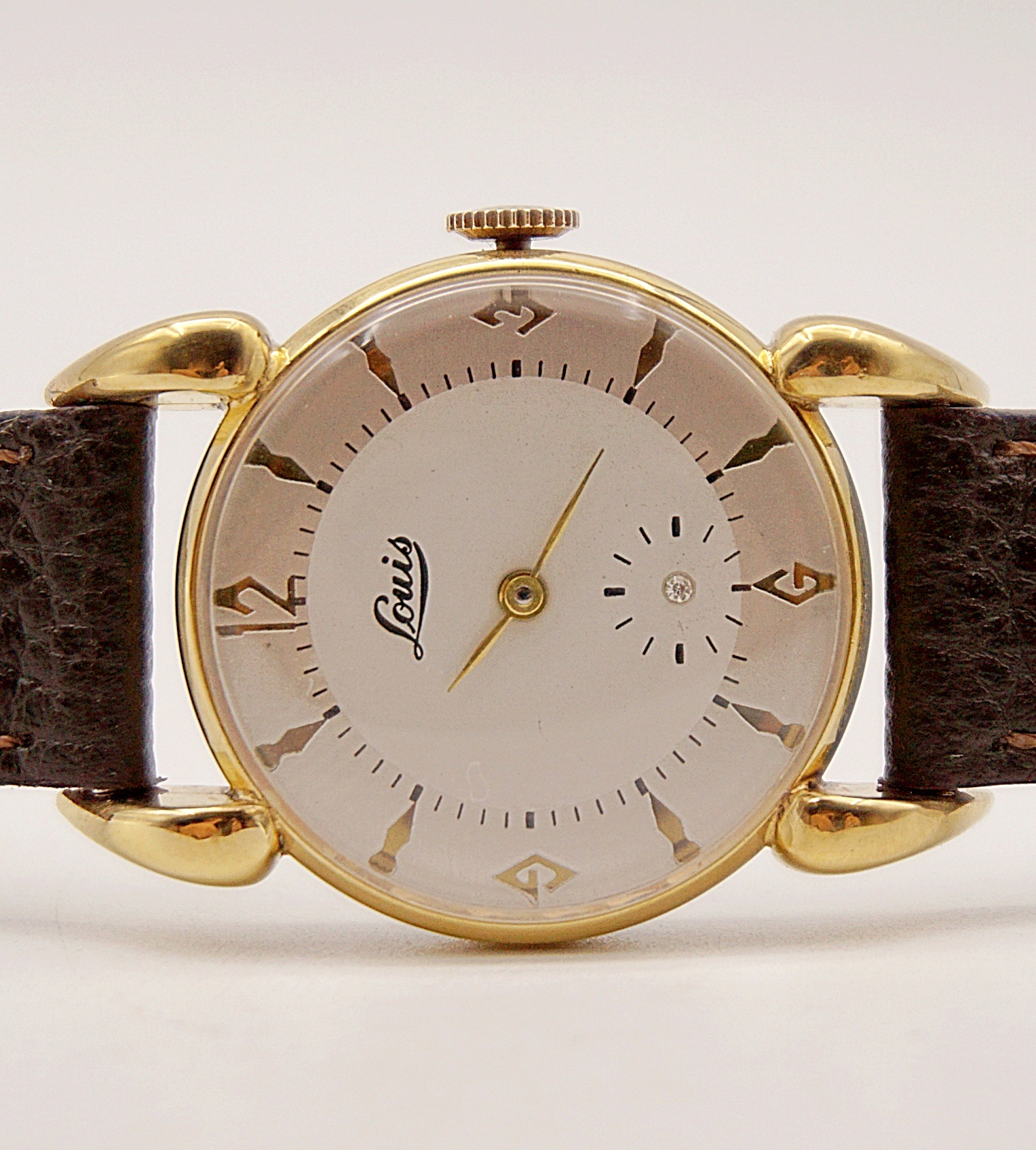 นาฬิกาเก่า LOUIS ไขลานพร้อมกล่อง