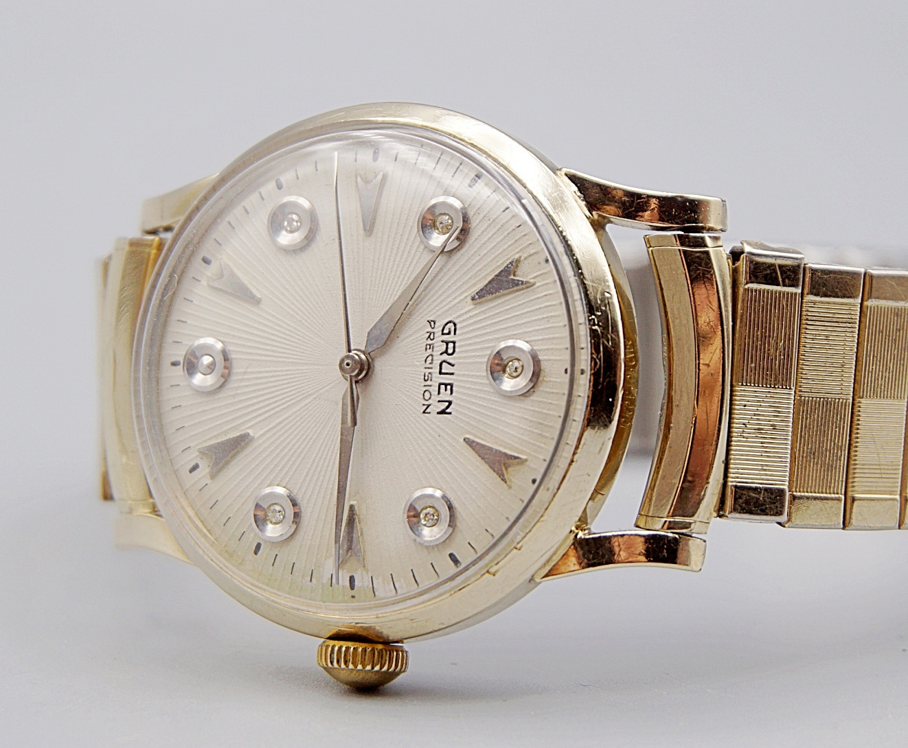 นาฬิกาเก่า GRUEN ไขลาน