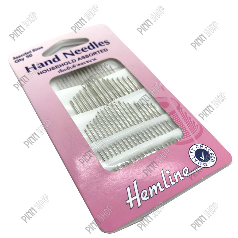 เข็มเย็บผ้า เบอร์ต่างๆ 50 เล่ม