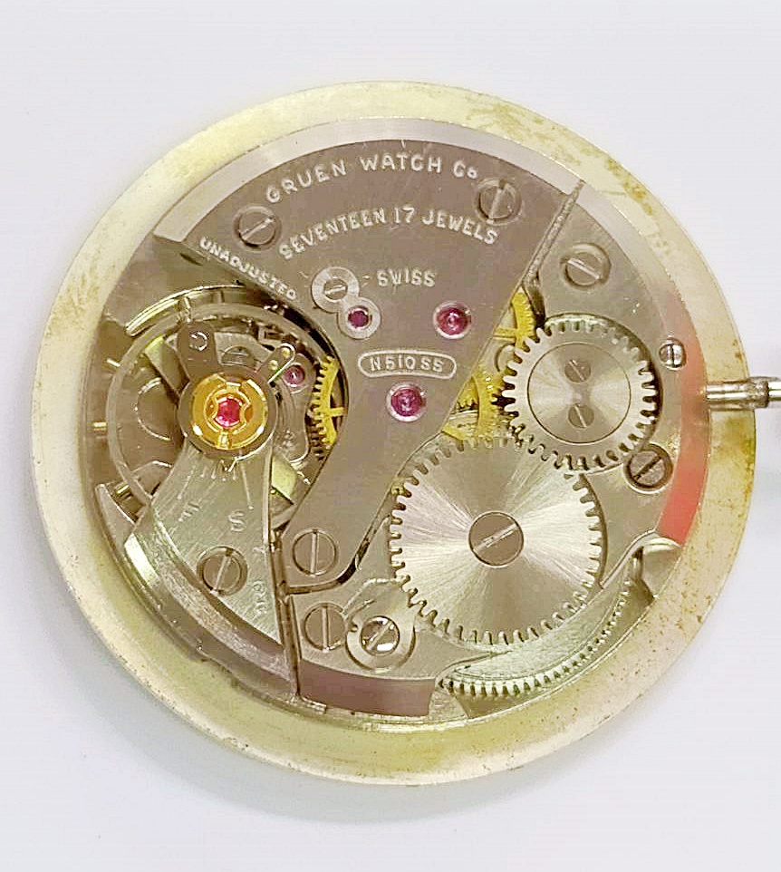 นาฬิกาเก่า GRUEN ไขลาน