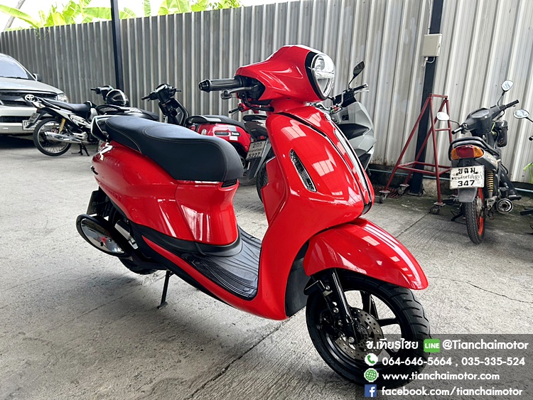 ★ฟรีดาวน์★GRAND FILANO ปี67 วิ่งเพียง 6000 กิโล สภาพเหมือรถใหม่ เครื่องเดิมแน่น เครื่องดี ศูนย์ดี ราคา 57,500