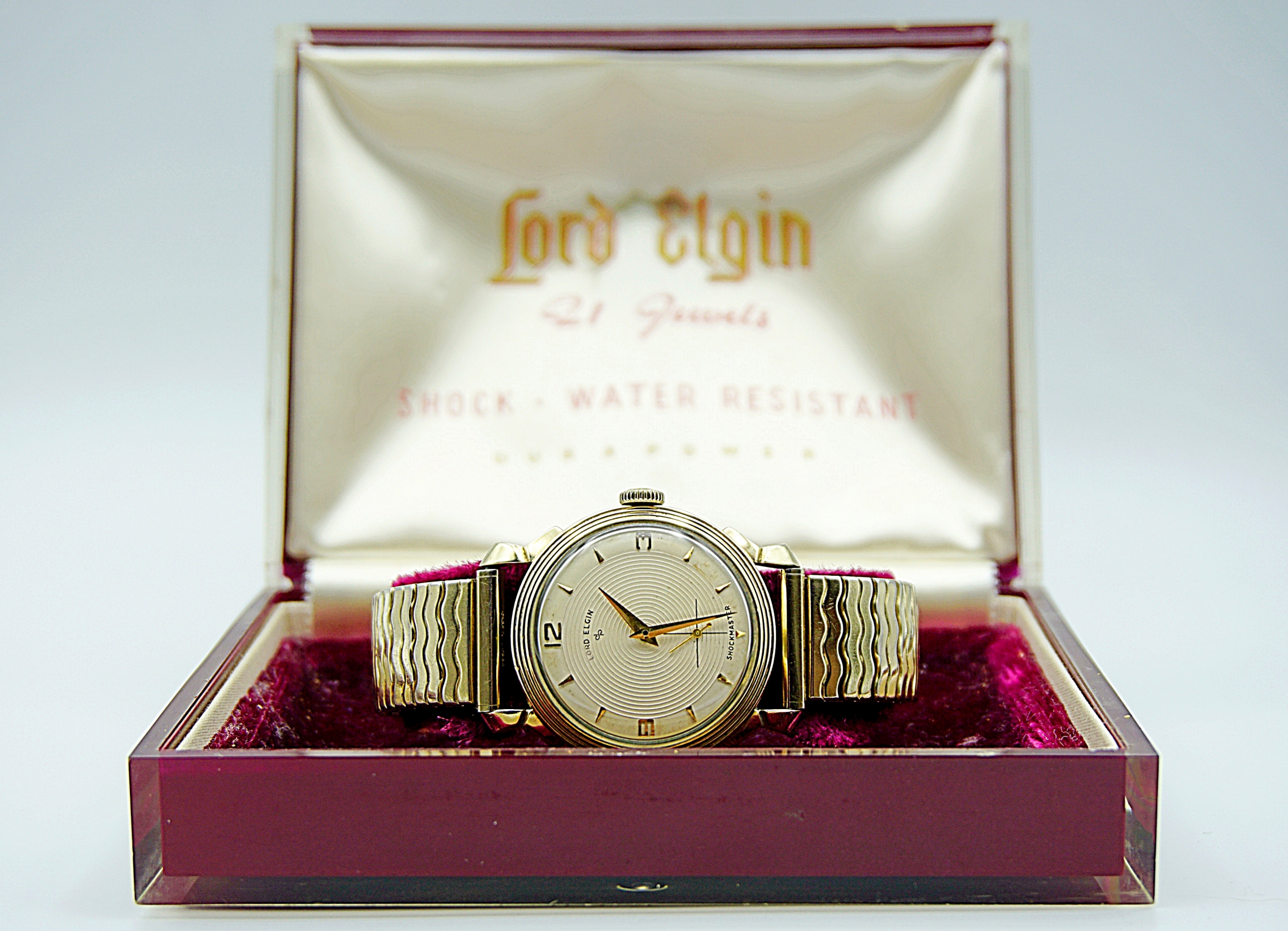 นาฬิกาเก่า LORD ELGIN ไขลาน พร้อมกล่อง