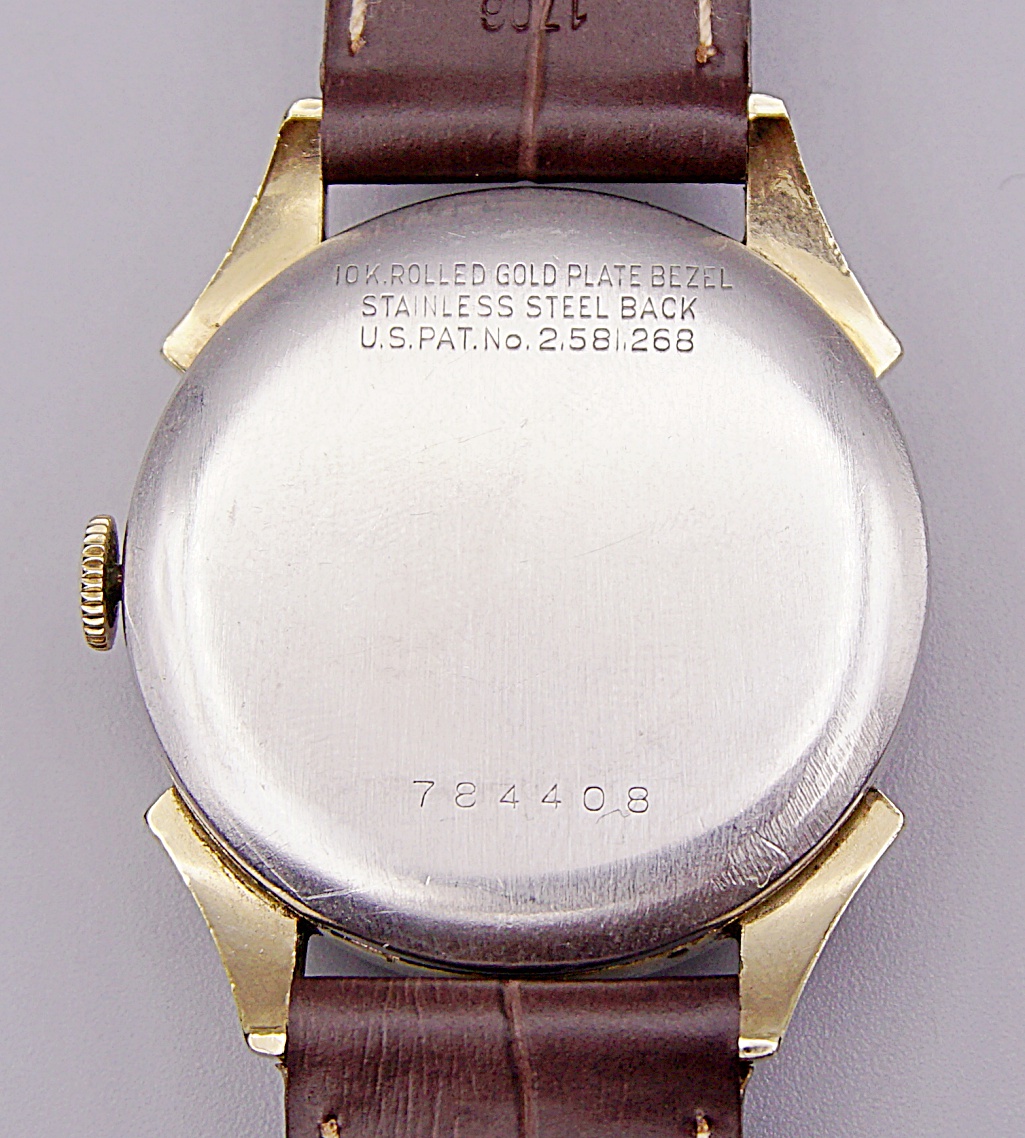 นาฬิกาเก่า BENRUS POINTER DATE ไขลาน