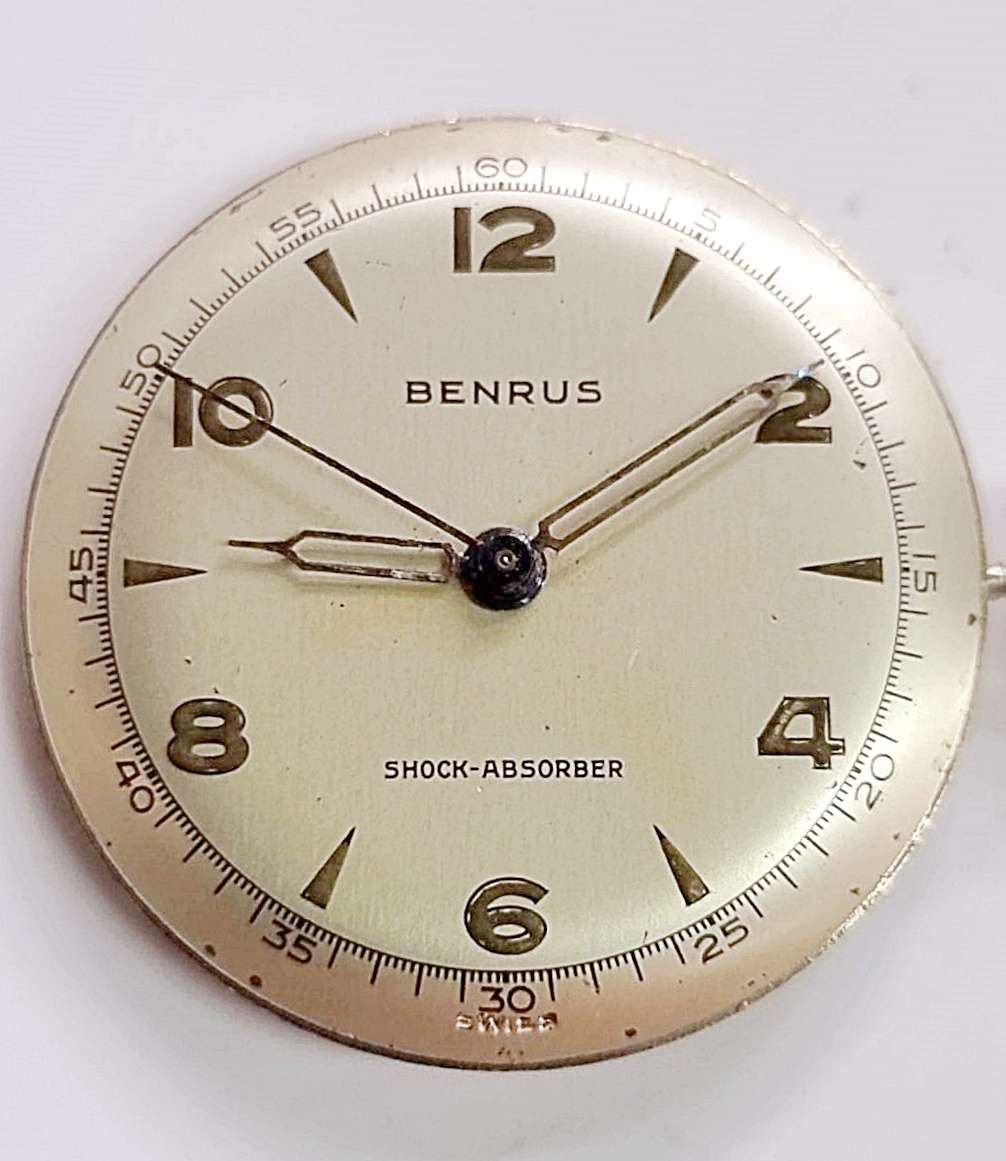 นาฬิกาเก่า BENRUS ไขลาน