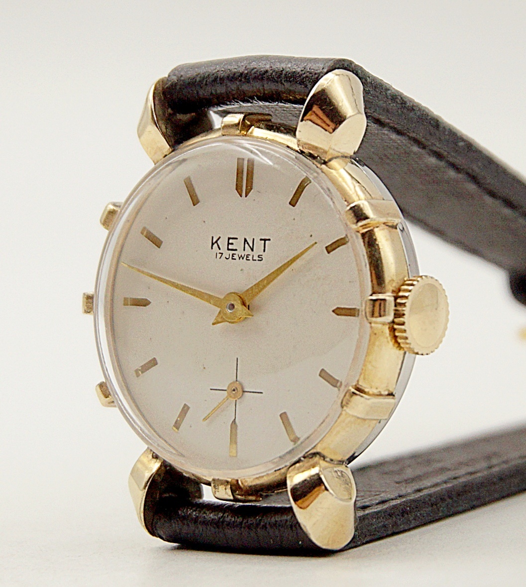 นาฬิกาเก่า KENT ไขลานสองเข็มครึ่ง