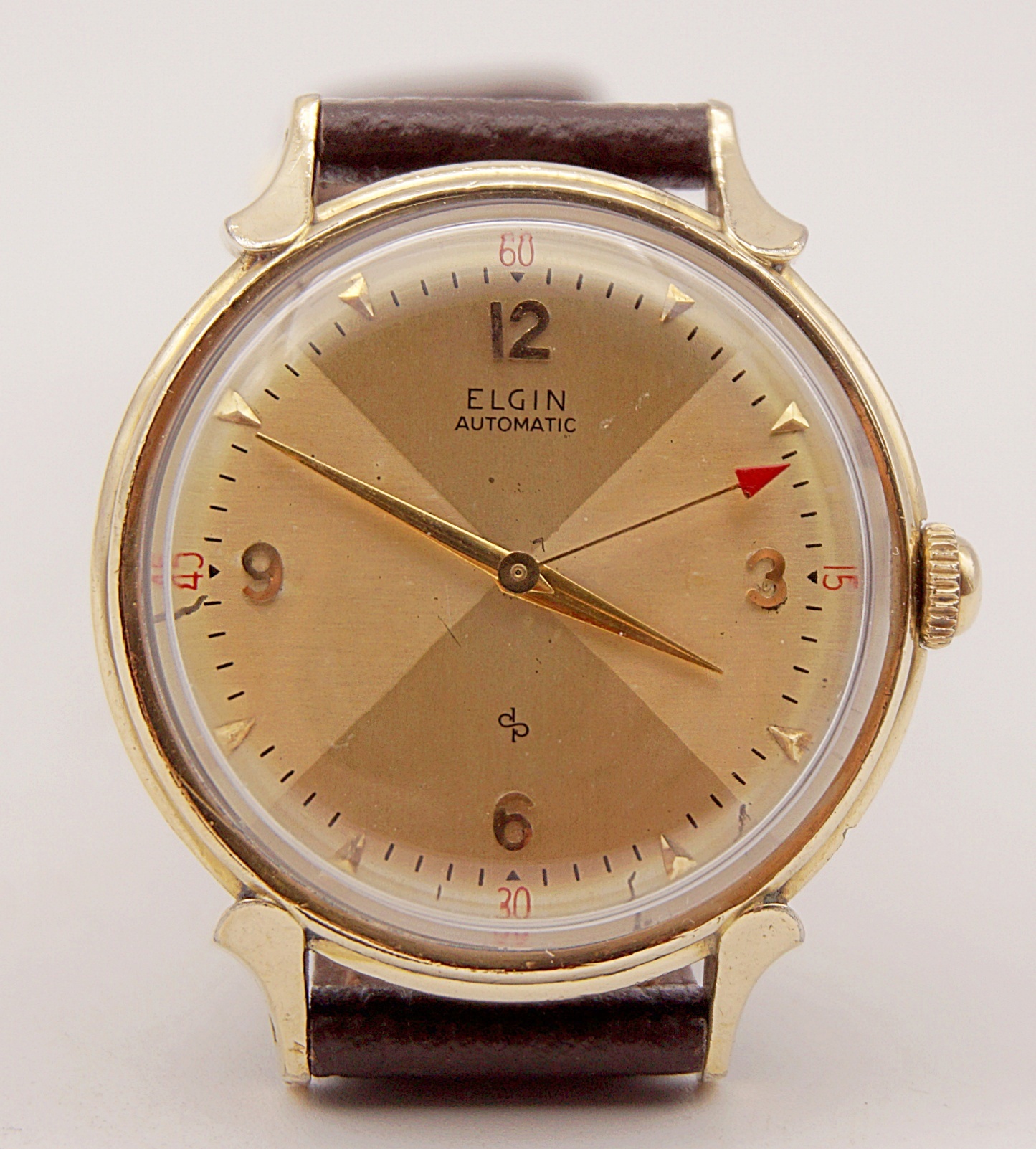นาฬิกาเก่า ELGIN ออโตเมติกครึ่งรอบ