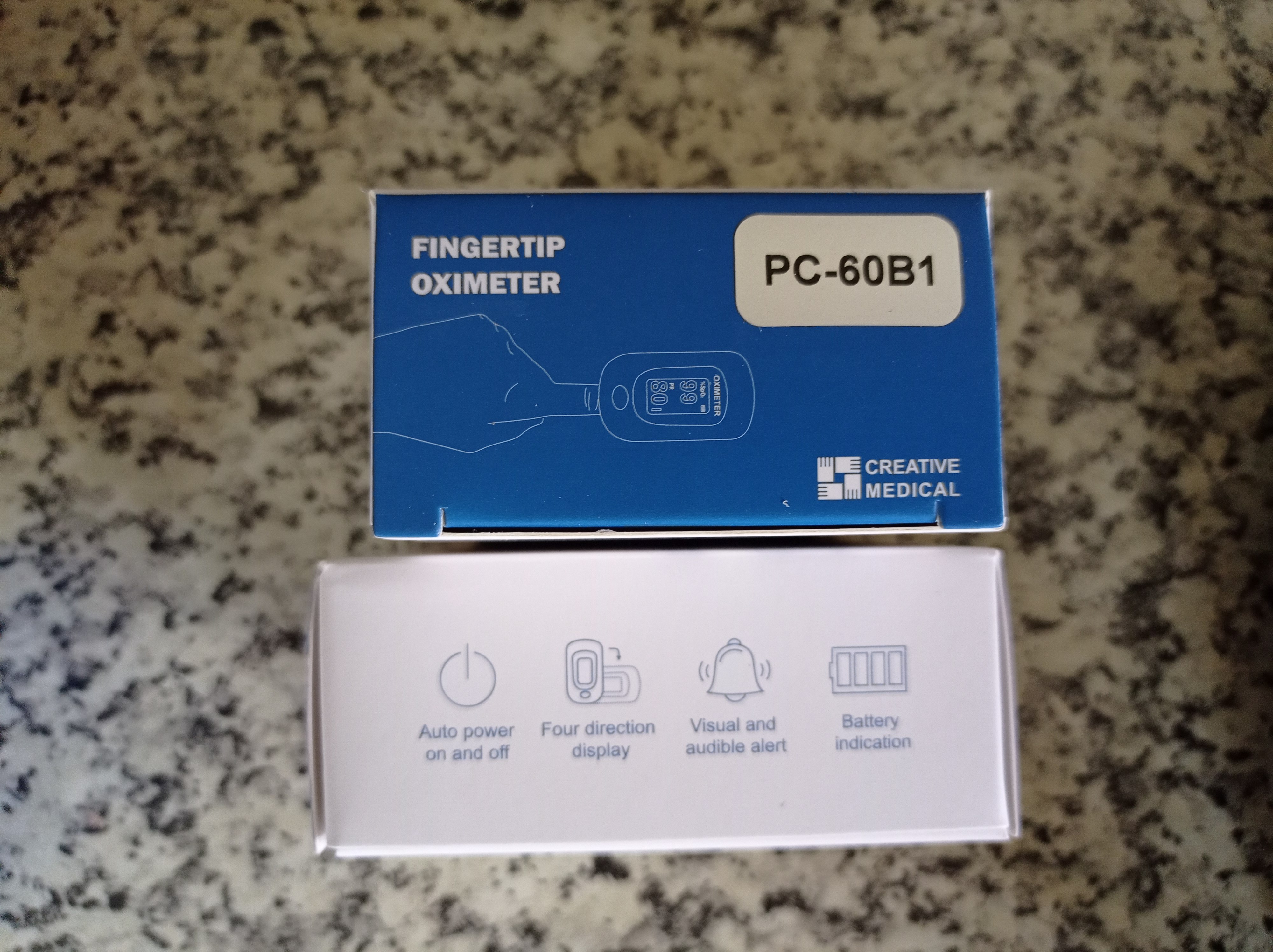 เครื่องวัดออกซิเจนปลายนิ้ว PC-60B1 Fingertip PulseOximeter