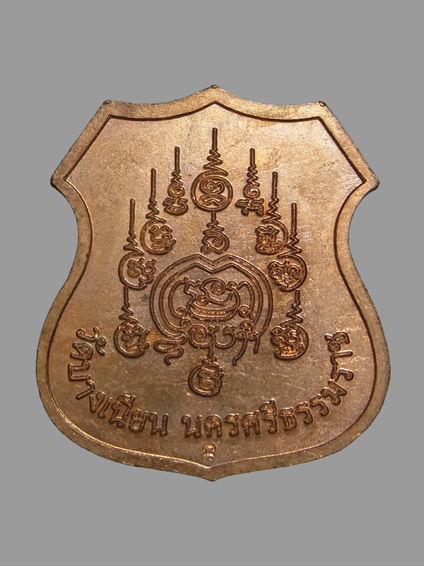 เหรียญอาร์มรุ่น 107 ปี พ่อท่านเอื้อม วัดบางเนียน ปี2554