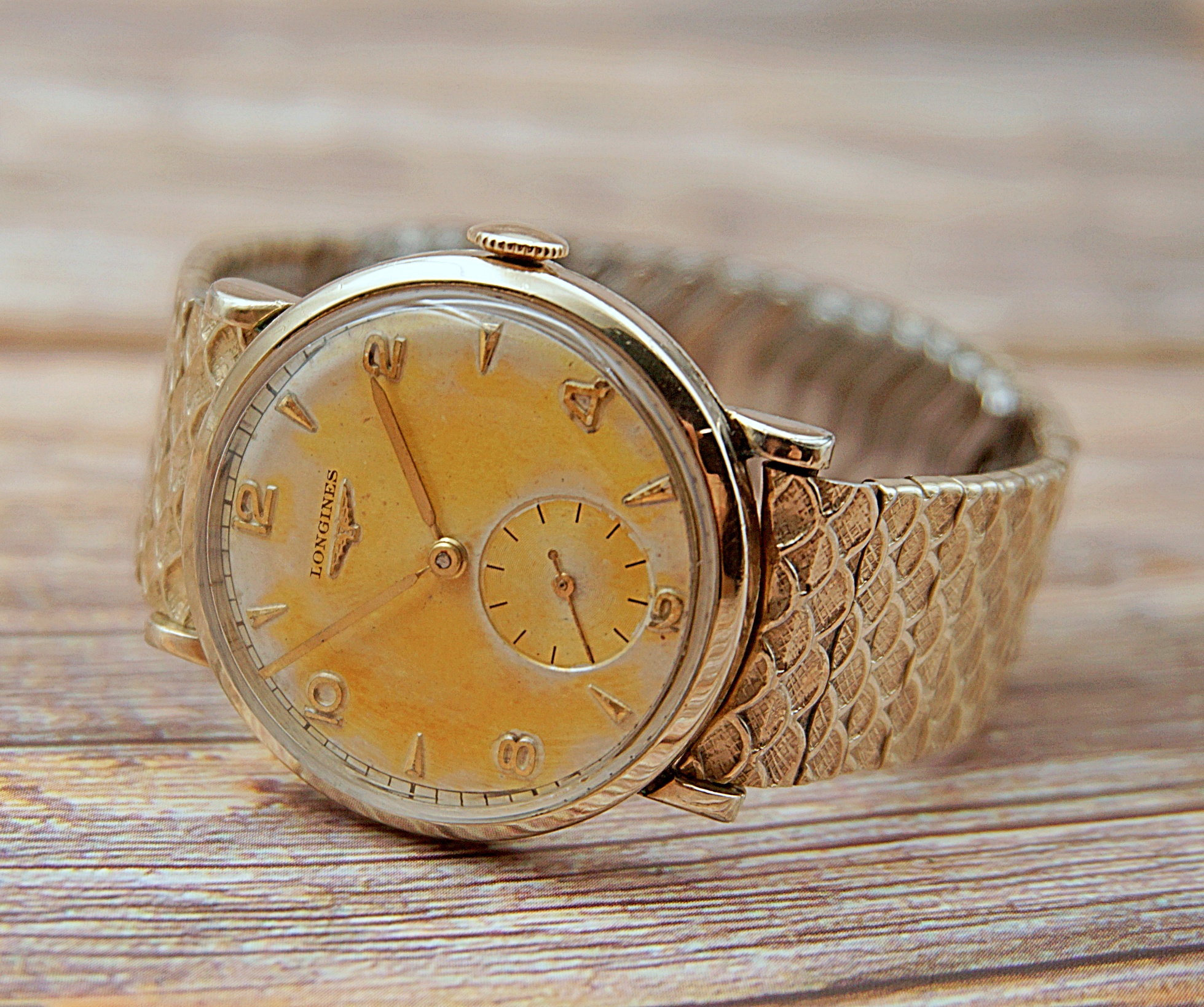 นาฬิกาเก่า LONGINES ไขลานสองเข็มครึ่ง